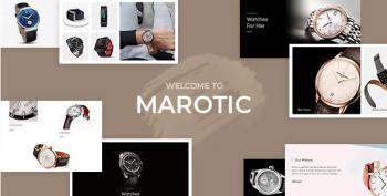 Marotic Minimal Clean Watch Store Shopify Theme